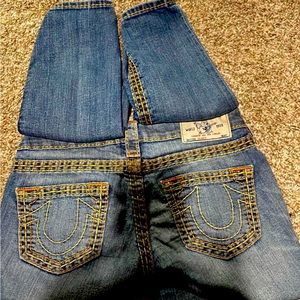 Women’s boot cut medium wash size 27 true religion jeans